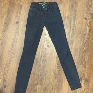 American Eagle Outfitters Black Hi-Rise Jegging